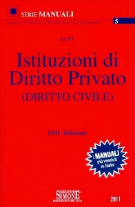 AA.VV., Istituzioni di diritto privato. Diritto civile
