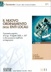 CACACE - SANGIULIANO, Il nuovo ordinamento degli enti locali