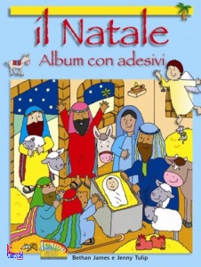 JAMES - TULIP, Il Natale album con adesivi