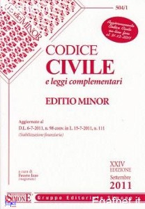 IZZO FAUSTO, Codice civile e leggi complementari