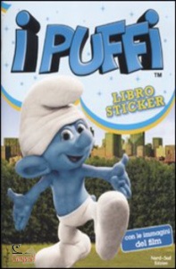 , I puffi - libro sticker  (FC)