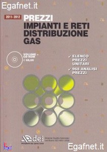 DEI, Prezzi impianti e reti distribuzione gas