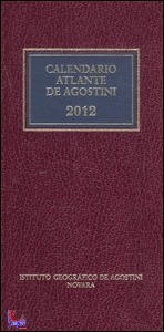 DE AGOSTINI, Calendario atlante 2012