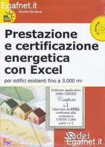 DE MARZI SANDRO, Prestazione e certificazione energetica con Excel