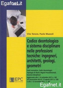 TENORE - MAZZOLI, Codice deontologico e sistema disciplinare