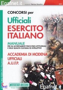 NISSOLINO PATRIZIA, Ufficiali esercito italiano. manuale