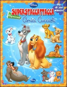 DISNEY, Amici cuccioli Superstaccaattacca 350 adesivi