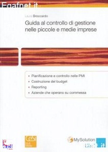 BROCCARDO LAURA, Guida al controllo di gestione nelle PMI