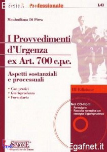 DI PIRRO MASSIMILIAN, I provvedimenti d
