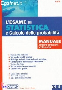 IODICE CARLO, Esame di Statistica e calcolo probabilità