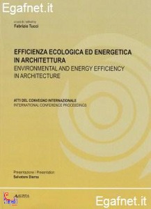 TUCCI FABRIZIO, Efficienza ecologica ed energetica in architettura