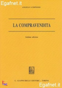 LUMINOSO ANGELO, La compravendita