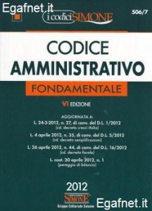 PETRUCCI ROSSANA, Codice amministrativo fondamentale