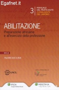 IPSOA INDICITALIA, Abilitazione Manuale del consulente lavoro