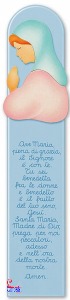 , Ave Maria. Pala colore Azzurro (grande) 07191