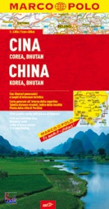 MARCO POLO, Cina Korea Bhutan  1:4.000.000.000