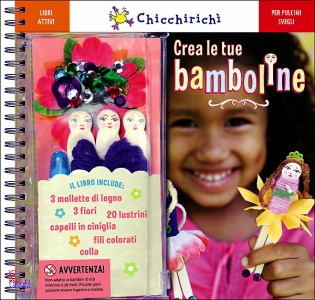 LIBRI ATTIVI, Crea le tue bamboline