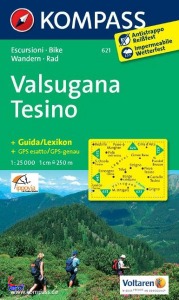WELSH IRVINE, Carta turistica 1:25.000 n.621 ValSugana - Tesino