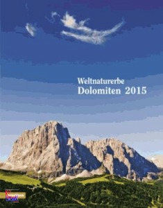 , Dolomiten 2015 . Calendario Dolomiti