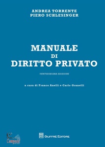 TORRENTE-SCHLESINGER, Manuale di Diritto Privato