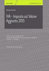 PORTALE RENATO, Iva - Imposta sul Valore Aggiunto 2015