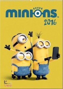 CALENDARIO, Minions 2016 Calendario