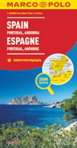 MARCO POLO, Spagna Portogallo carta 1:800.000