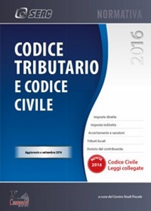 ANDERLE MIRELLA, Codice tributario e Codice Civile 2016