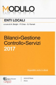 AA.VV., Enti locali Bilanci Gestione Controllo Servizi