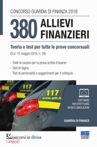 AA.VV., 380 allievi finanzieri teoria e test