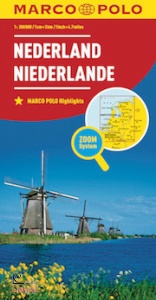 AA.VV., Paesi Bassi  Carta stradale e turistica 1:300.000