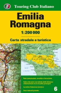 TOURING CLUB T.C.I., Emilia Romagna  1:200.000