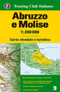 TOURING, Abruzzo e Molise. Carta stradale 1:200.000