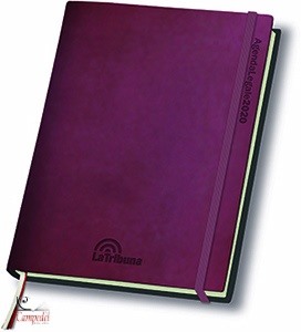 LA TRIBUNA, Agenda Legale Pocket 2020 colore Rosso