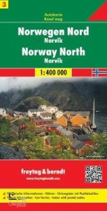 FREYTAG & BERNDT, Norvegia Nord 1:400000 (3)