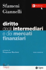 SFAMENI PAOLO, Diritto degli intermediari e dei mercati finanziar