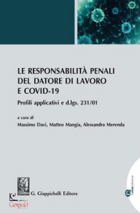 DAVI M (CUR), Responsabilit penali del datore di lavoro e covid