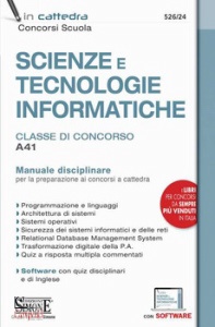 CONCORSO SCUOLA, Scienze e tecnologie informatiche A41 Manuale