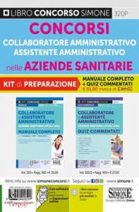 CONCORSO - KIT, Collaboratore e assistente amministrativo ASL
