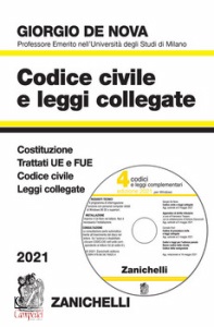 GIORGIO DE NOVA, Codice civile e leggi collegate 2021 + cd