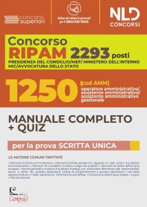 NEL DIRITTO, 2293 RIPAM  posti MEF, Presidenza del consiglio