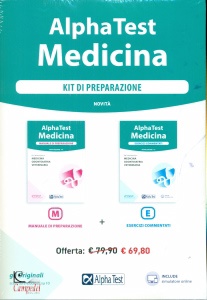 ALPHA TEST, Alpha Test Medicina Kit di preparazione