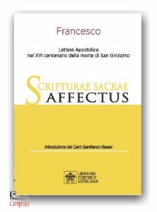 PAPA FRANCESCO, Scripturae sacrae affectus lettera apostolica nelo