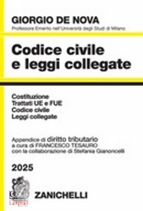 DE NOVA GIORGIO, Codice civile e leggi c. con TRIBUTARIO 2025