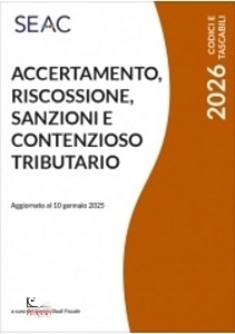 CENTRO STUDI SEAC, Accertamento riscossione sanzioni contenzioso 2026