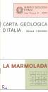 FOGLIO 28 MARMOLADA, CARTA GEOLOGICA D