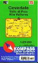 , Carta turistica 1:25.000 n.637 Cevedale