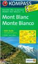 KOMPASS, Carta turistica 1:50000 n. 85 Monte Bianco