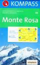 KOMPASS, Carta turistica 1:50000 n. 88 Monte Rosa