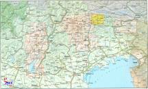 LAGIRALPINA, Carte topografiche 1:25.000 - Quadro d
